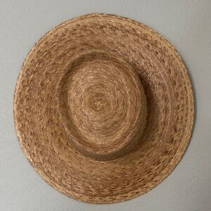 Lack Of Color Straw Sun Hat in Natural Tan